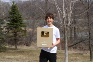 Matt Par Golden YouTube Play Button